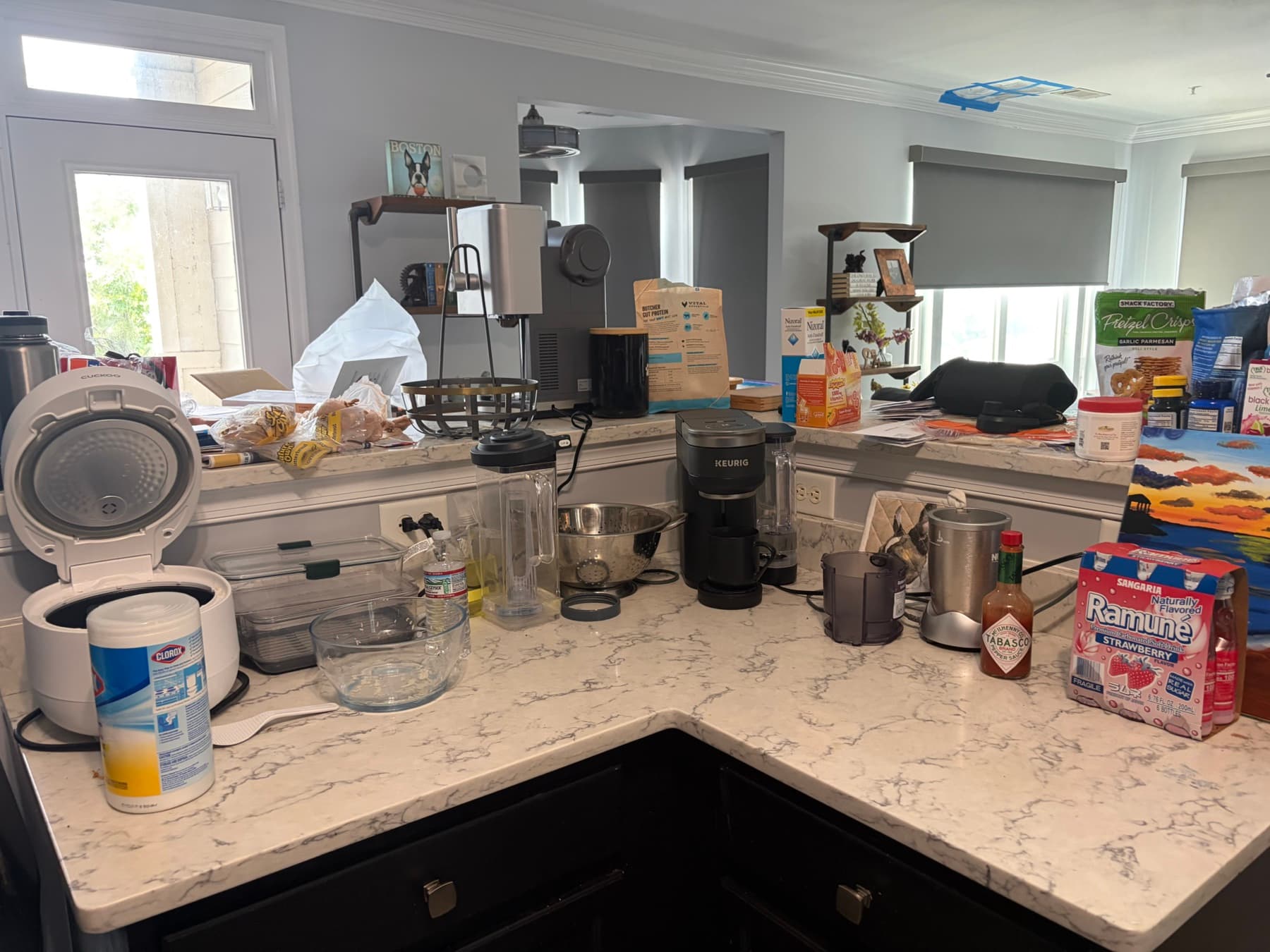 Before cleaning result — Kitchen